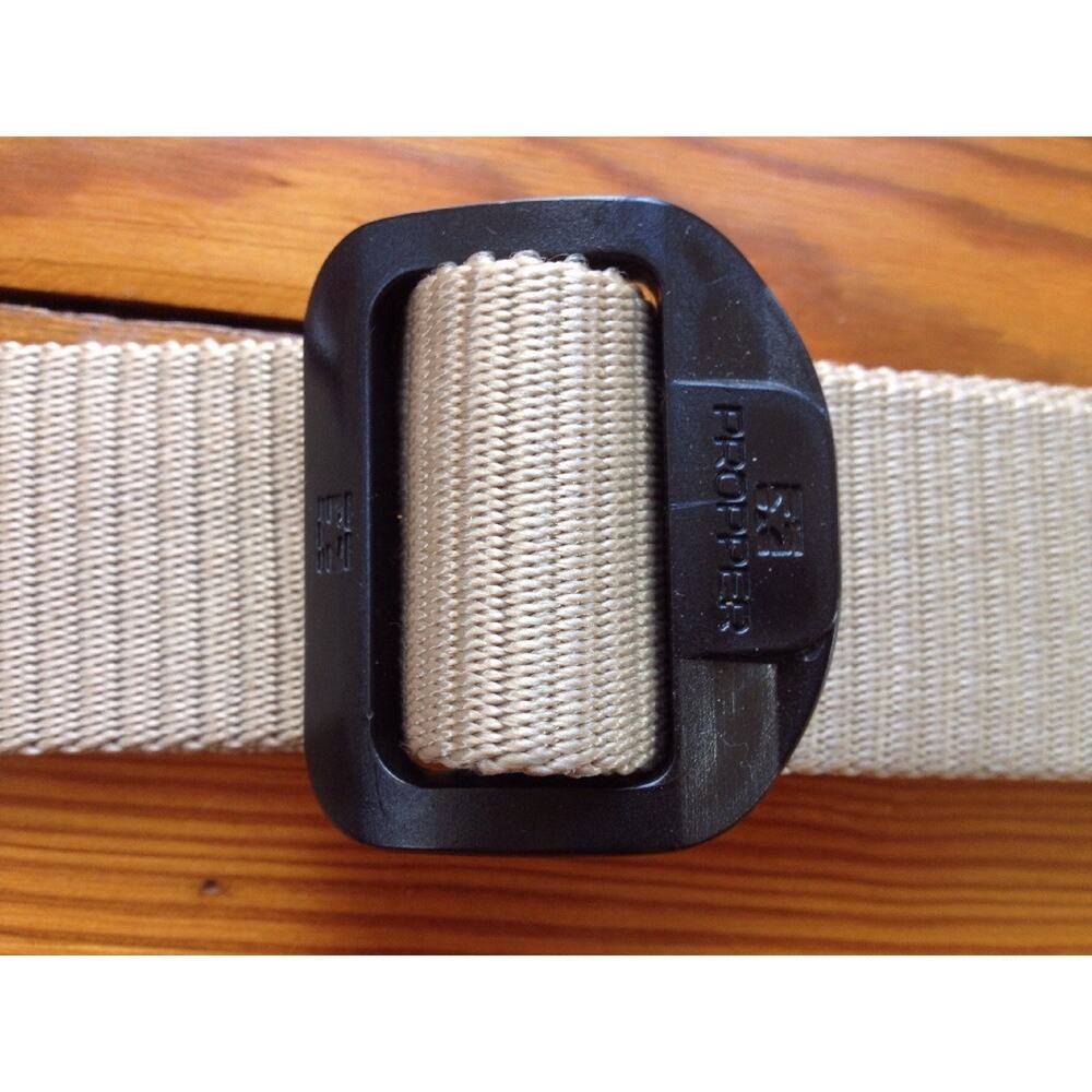 Propper Tactical Nylon Webbing Military Tan Unisex Belt 36-38 Mens 14-18 Womens